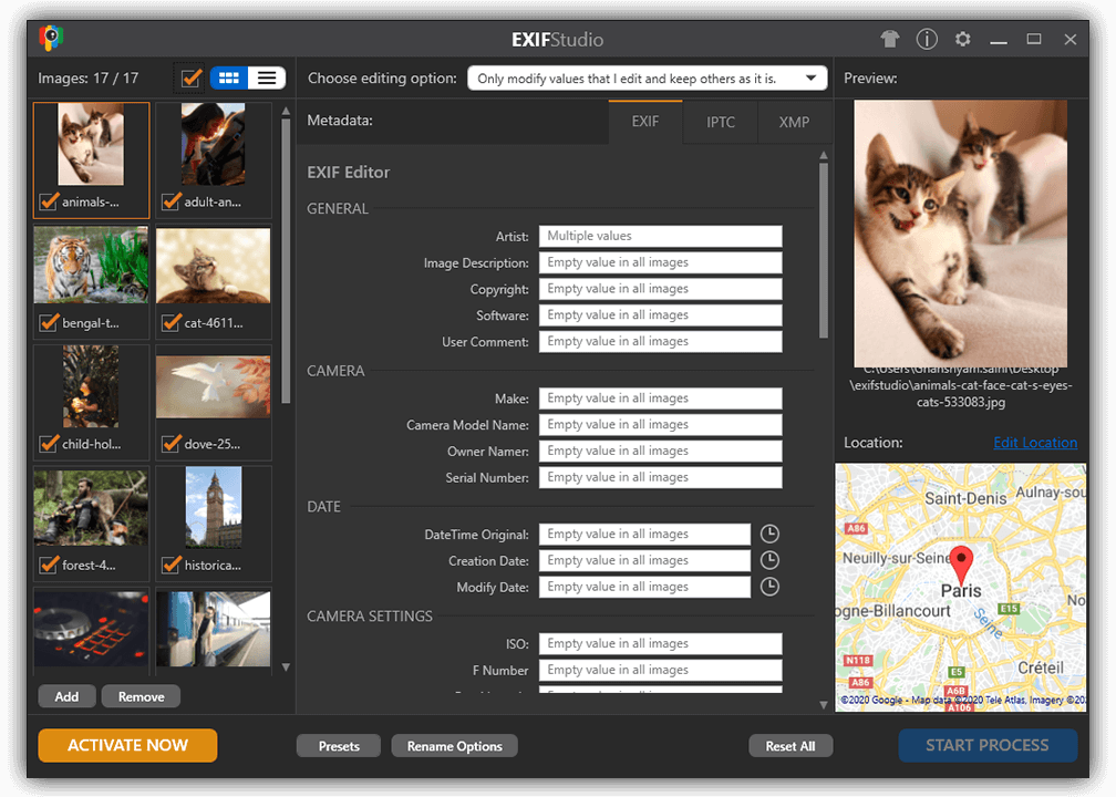 exif editor for mac